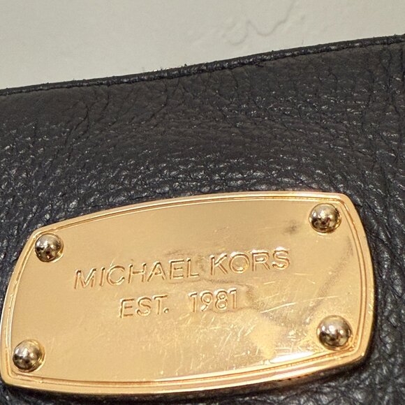 Michael Kors Leather Handbag BLACK - Picture 16 of 16